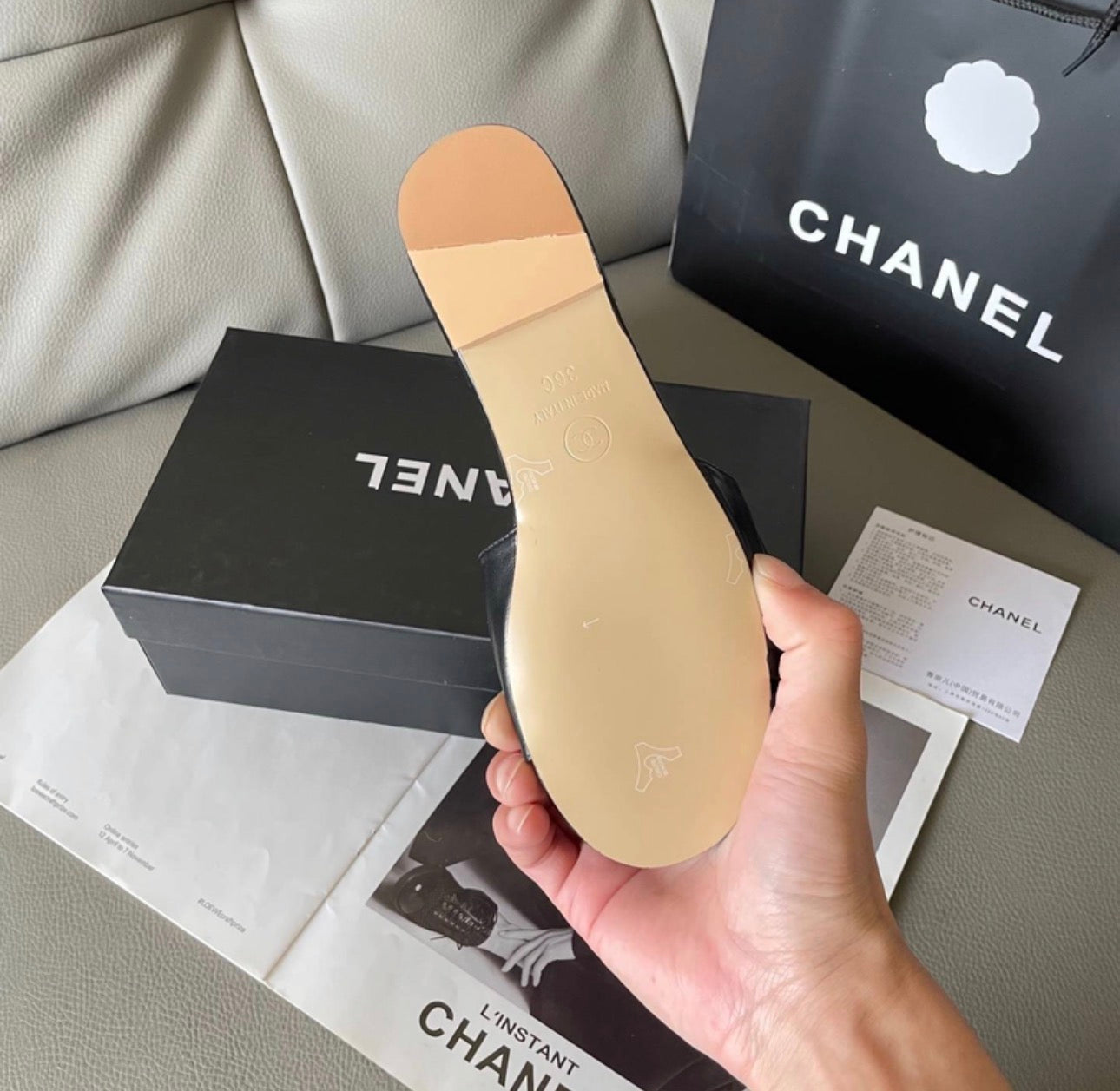 Sandales:CHANEL