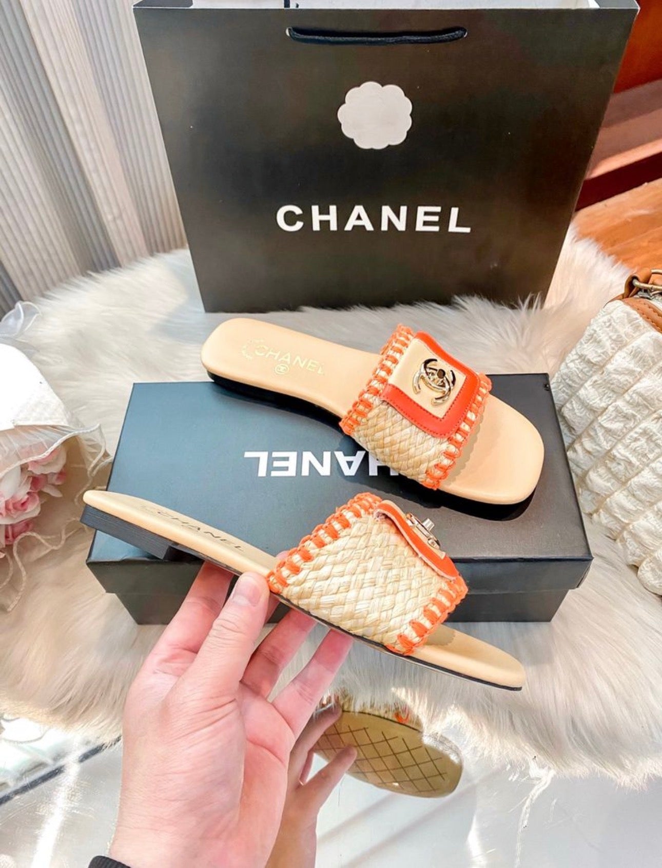 Sandales:CHANEL