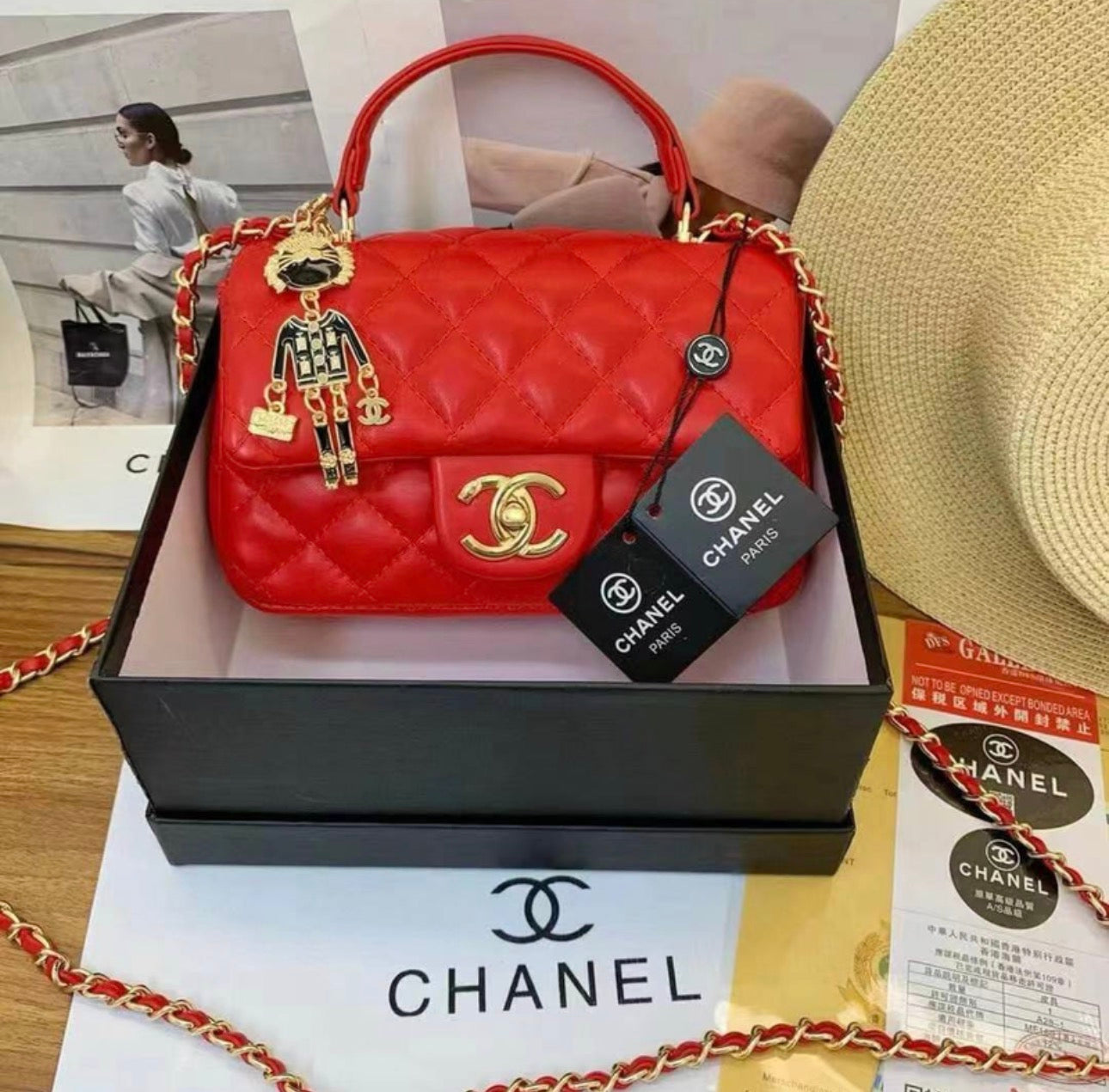 Sac à main:CHANEL