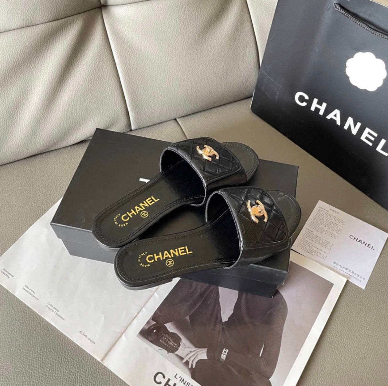 Sandales:CHANEL