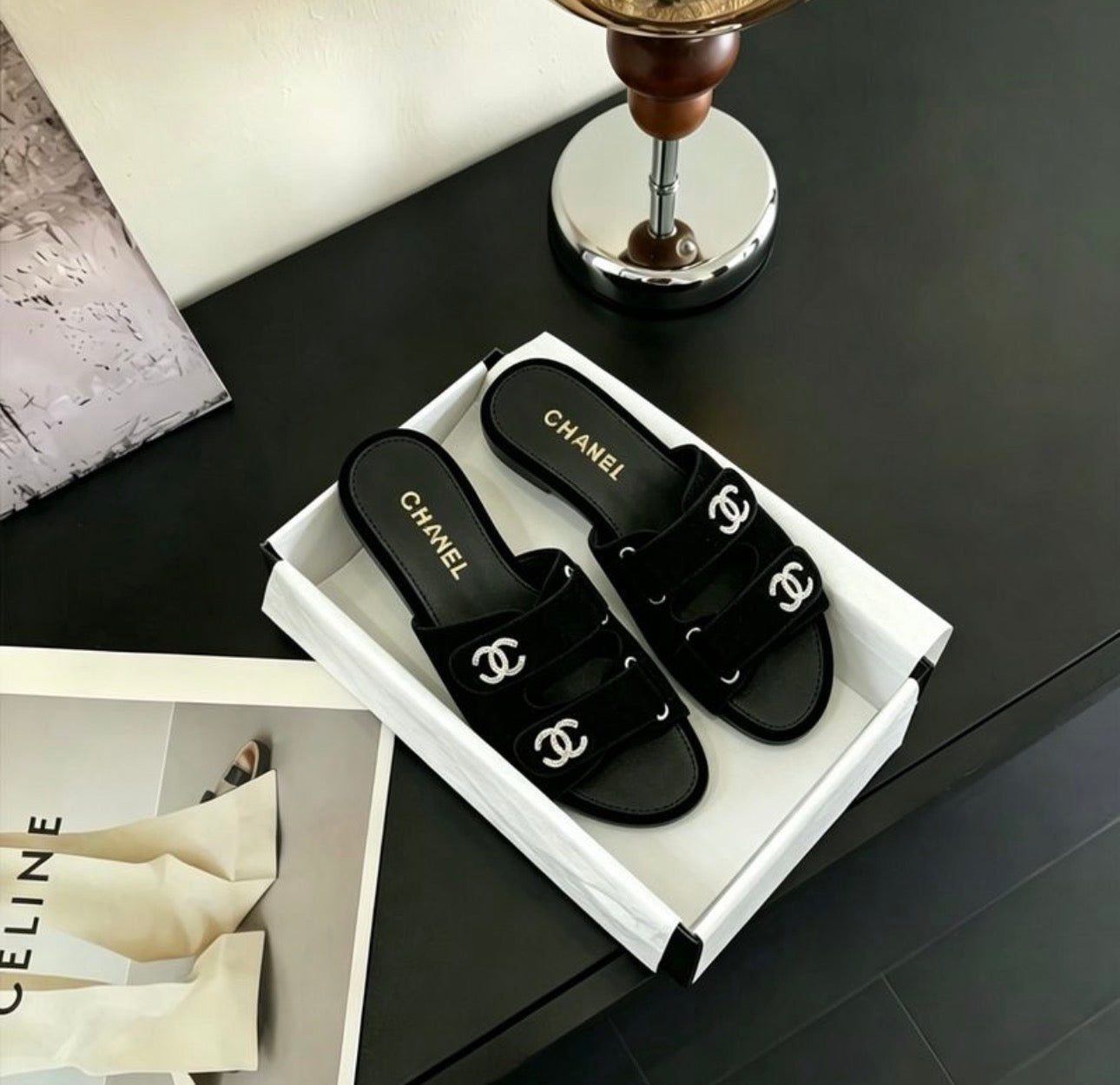 Sandales:CHANEL